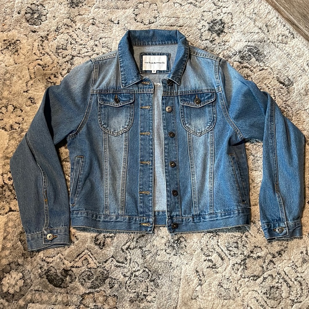 ‘The Style Between Us’ denim jacket